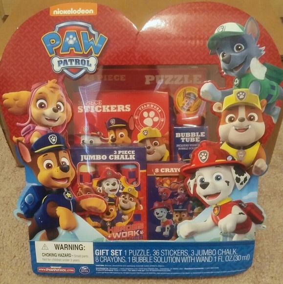 paw patrol gift set
